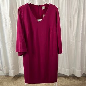 Magenta Dress - size 3 (16/18)